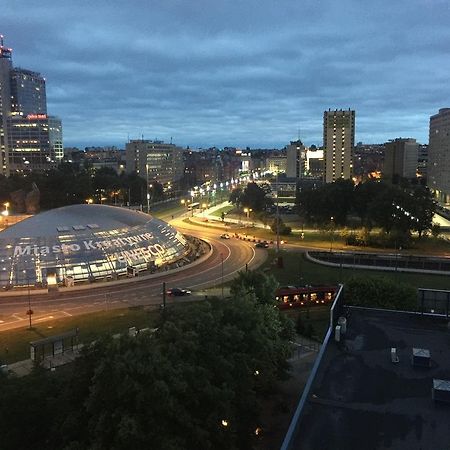Apartament Panorama Spodek Daire Katoviçe Dış mekan fotoğraf